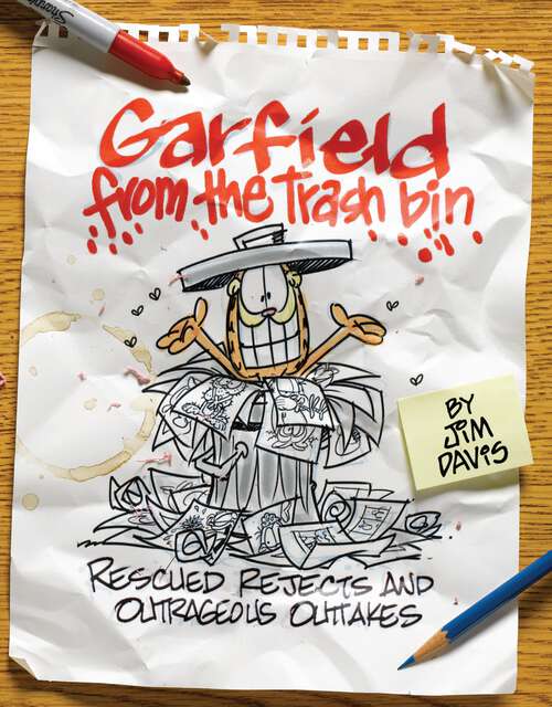 Book cover of Garfield from the Trash Bin: Rescued Rejects & Outrageous Outtakes (Garfield)