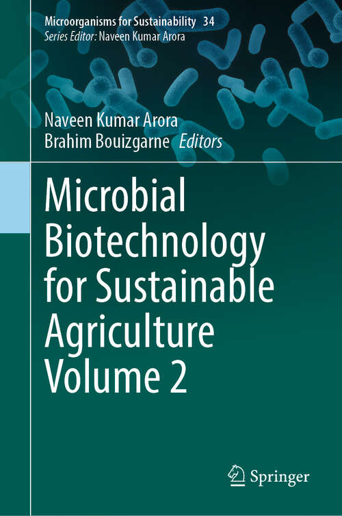 Book cover of Microbial Biotechnology for Sustainable Agriculture Volume 2 (Microorganisms for Sustainability #34)