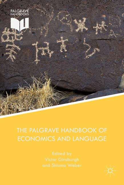 Book cover of The Palgrave Handbook of Economics and Language