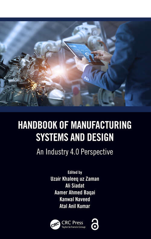 Book cover of Handbook of Manufacturing Systems and Design: An Industry 4.0 Perspective