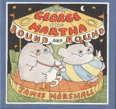 Book cover of George and Martha Round and Round