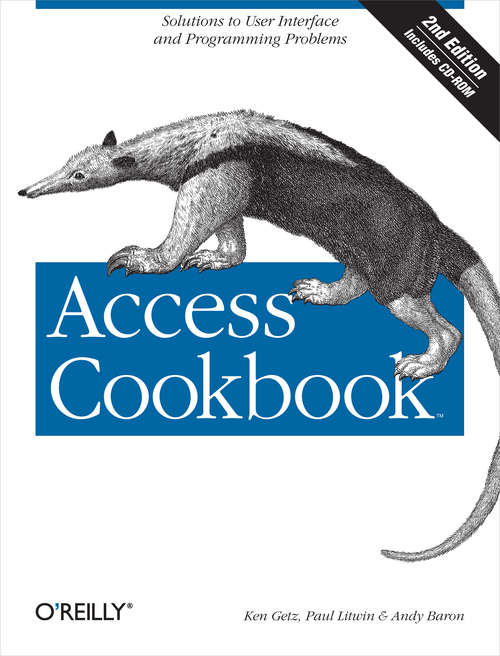 Book cover of Access Cookbook, 2nd Edition