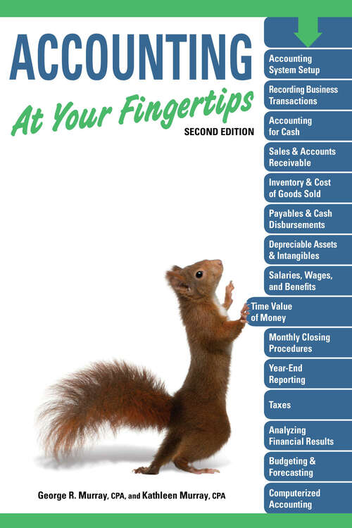 Book cover of Accounting At Your Fingertips, 2e (At Your Fingertips)