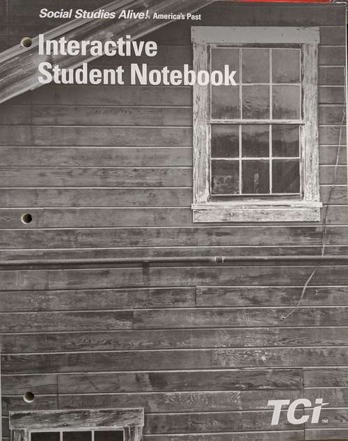 Book cover of Social Studies Alive!® America's Past: Interactive Student Notebook
