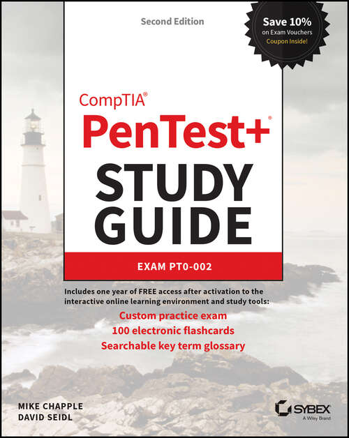 Book cover of CompTIA PenTest+ Study Guide: Exam PT0-002 (2)