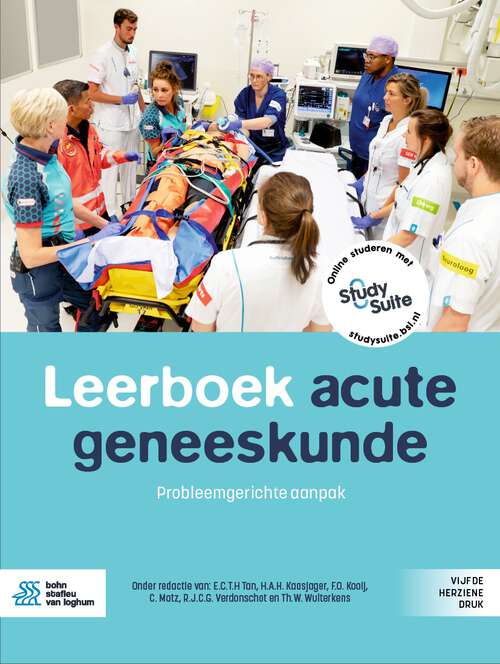 Book cover of Leerboek acute geneeskunde: Probleemgerichte aanpak (5th ed. 2023)