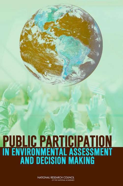 Book cover of Public Participation in Environmental Assessment and Decision Making