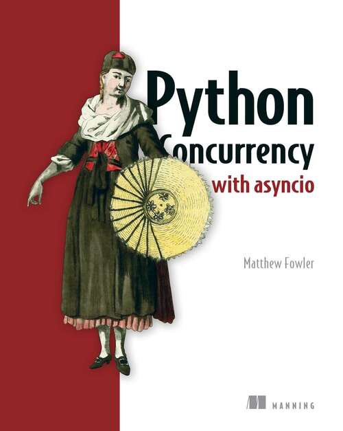Book cover of Python Concurrency with asyncio
