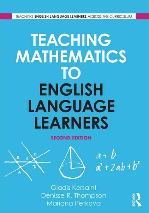 Book cover of Teaching Mathematics to English Language Learners (2)