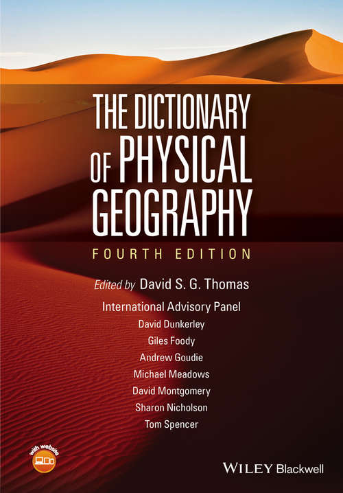 Book cover of The Dictionary of Physical Geography (4)