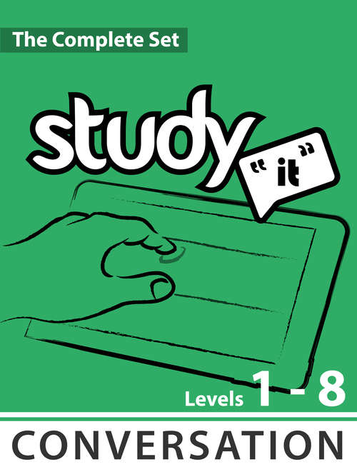 Book cover of Study It Conversation Levels 1-8 : The Complete Set (Study It)