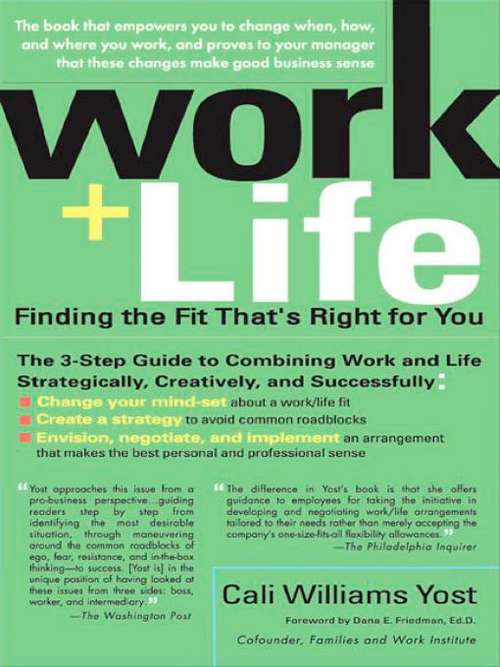 Book cover of Work + Life