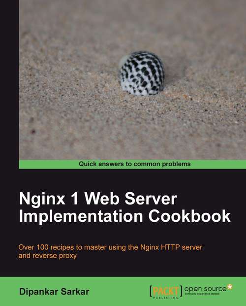 Book cover of Nginx 1 Web Server Implementation Cookbook