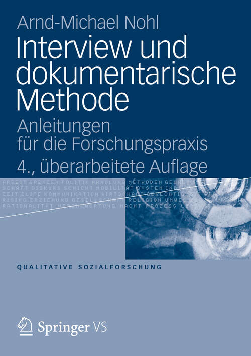 Book cover of Interview und dokumentarische Methode