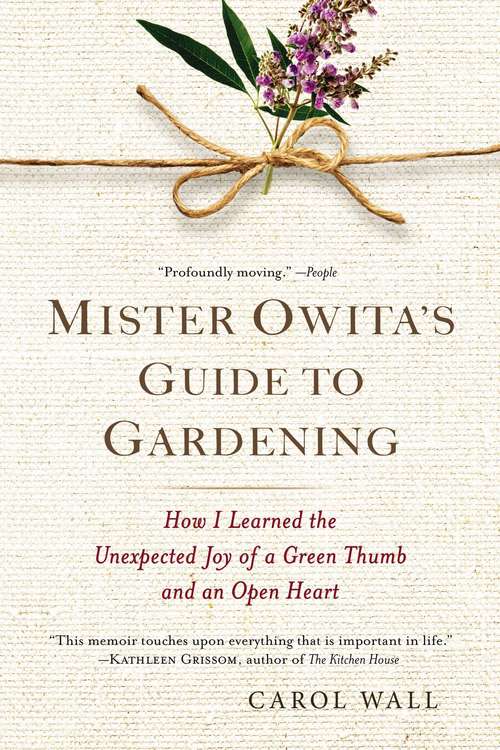 Book cover of Mister Owita's Guide to Gardening