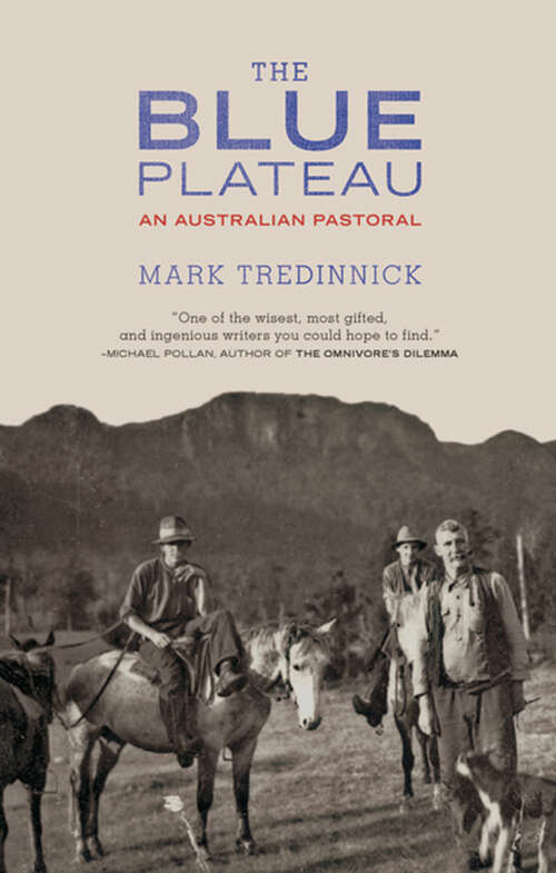 Book cover of The Blue Plateau: An Australian Pastoral