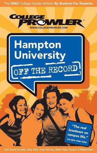 Book cover of Hampton University (College Prowler)