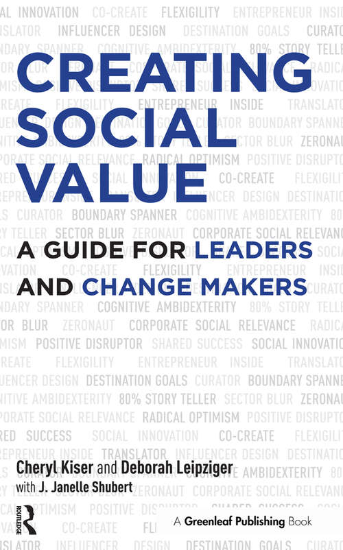 Book cover of Creating Social Value: A Guide for Leaders and Change Makers