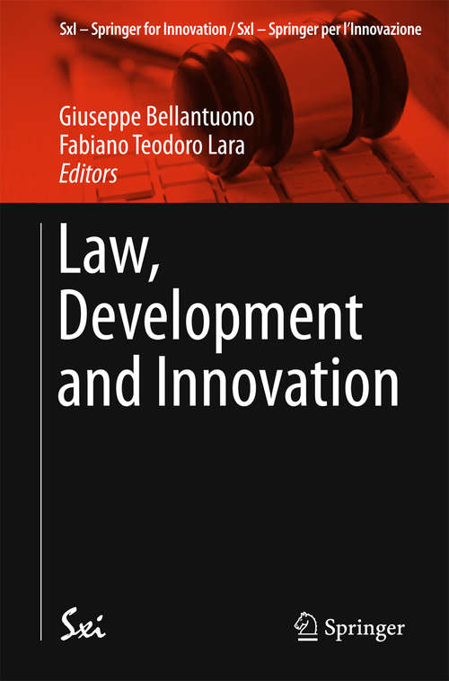 Book cover of Law, Development and Innovation