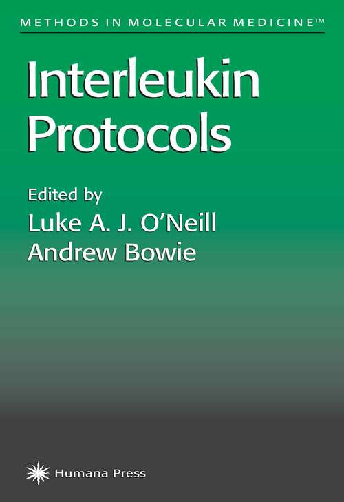 Book cover of Interleukin Protocols