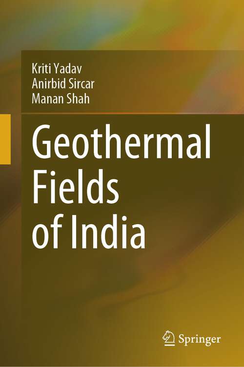 Book cover of Geothermal Fields of India (2024)