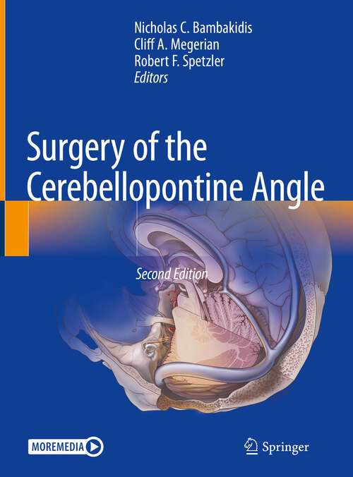 Book cover of Surgery of the Cerebellopontine Angle (2nd ed. 2022)
