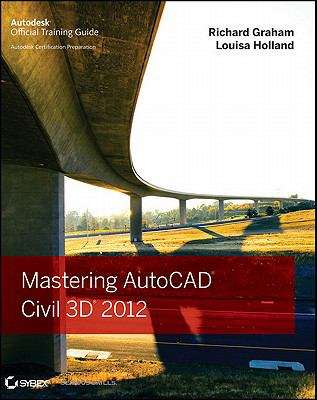 Book cover of Mastering AutoCAD Civil 3D 2012