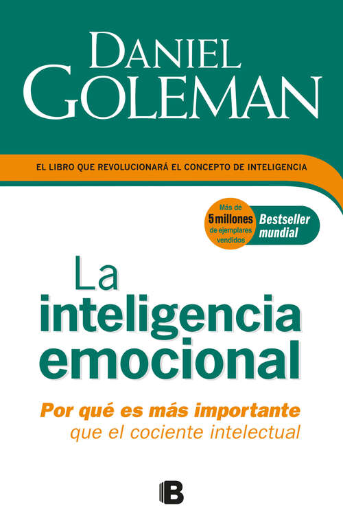 Book cover of La inteligencia emocional: Por qué es más importante que el cociente intelectual