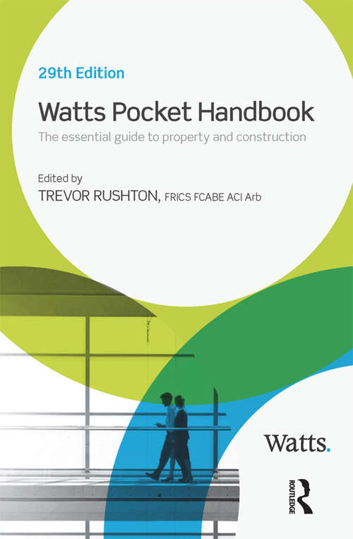 Book cover of Watts Pocket Handbook (21)