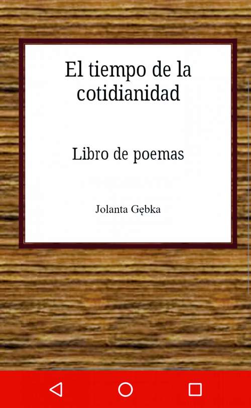 Book cover of El tiempo de la cotidianidad