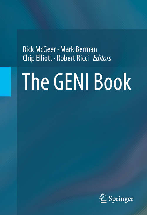 Book cover of The GENI Book