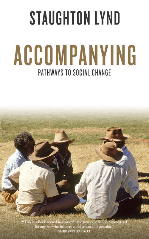 Book cover of Accompanying: Pathways to Social Change