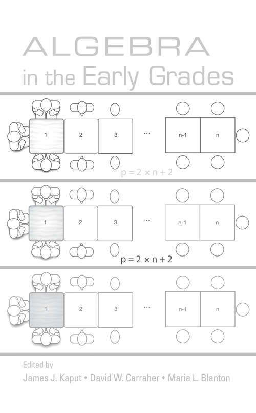 Book cover of Algebra in the Early Grades (Studies in Mathematical Thinking and Learning Series)