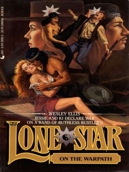 Book cover of Lonestar on the Warpath (Lone Star #83)