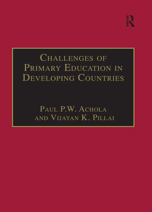 Book cover of Challenges of Primary Education in Developing Countries: Insights from Kenya
