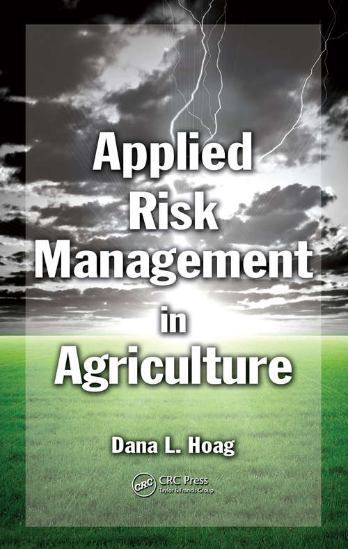 Book cover of Applied Risk Management in Agriculture