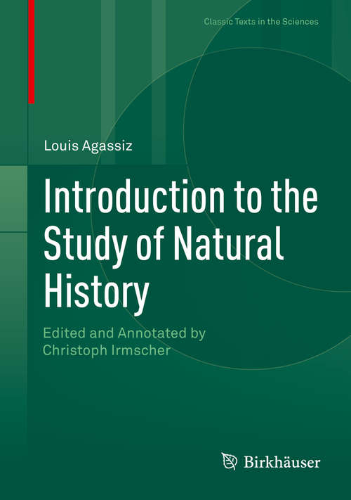 Book cover of Introduction to the Study of Natural History