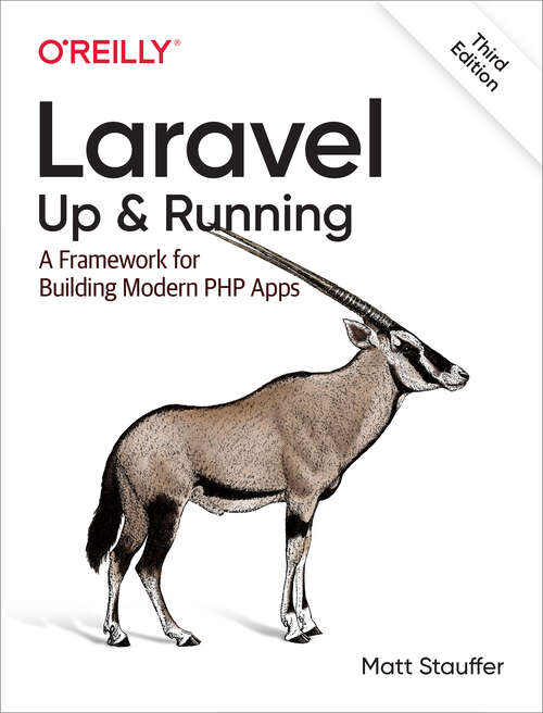 Book cover of Laravel: Up & Running