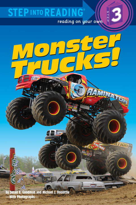 Book cover of Monster Trucks! (Step into Reading)