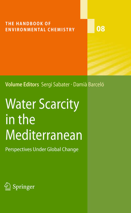 Book cover of Water Scarcity in the Mediterranean