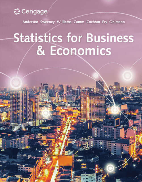 Book cover of Statistics for Business and Economics (Fourteenth Edition)