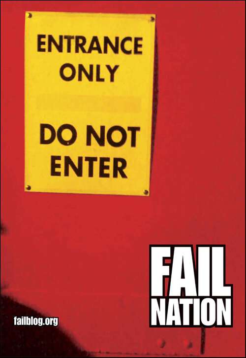 Book cover of Fail Nation: A Visual Romp Through The World Of Epic Fails