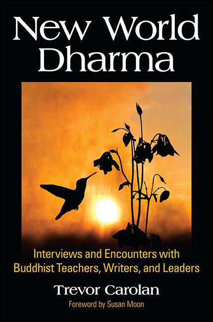 Book cover of New World Dharma: Interviews and Encounters with Buddhist Teachers, Writers, and Leaders