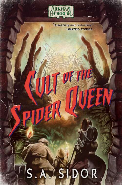 Book cover of Cult of the Spider Queen: An Arkham Horror Novel (Ebook Original) (Arkham Horror)