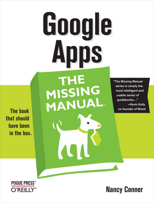 Book cover of Google Apps: The Missing Manual (Missing Manual)