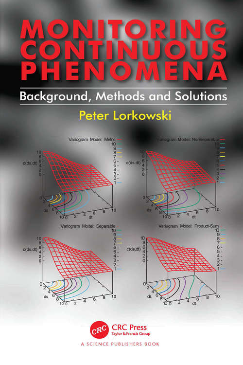 Book cover of Monitoring Continuous Phenomena: Background, Methods and Solutions