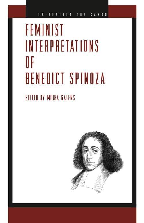 Book cover of Feminist Interpretations of Benedict Spinoza