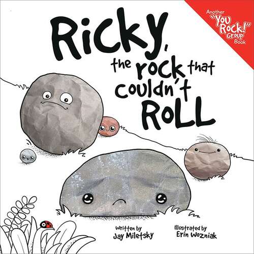 Book cover of Ricky the Rock that Couldn’t Roll