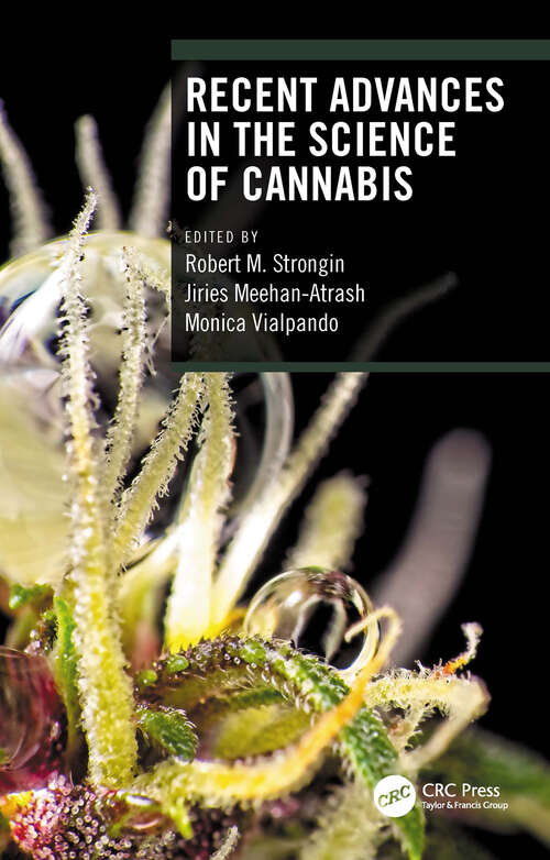 Book cover of Recent Advances in the Science of Cannabis