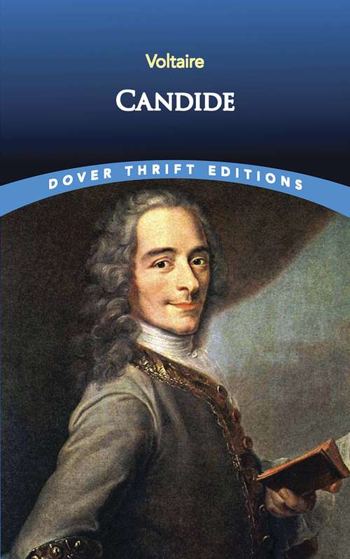 Book cover of Candide (Dover Thrift Editions)